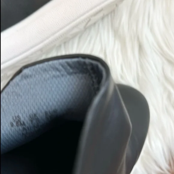 NWOT | DR. SCHOLLS | Madison Hi Wedge Sneaker Bootie | Black | Size 9.5 - Picture 8 of 9